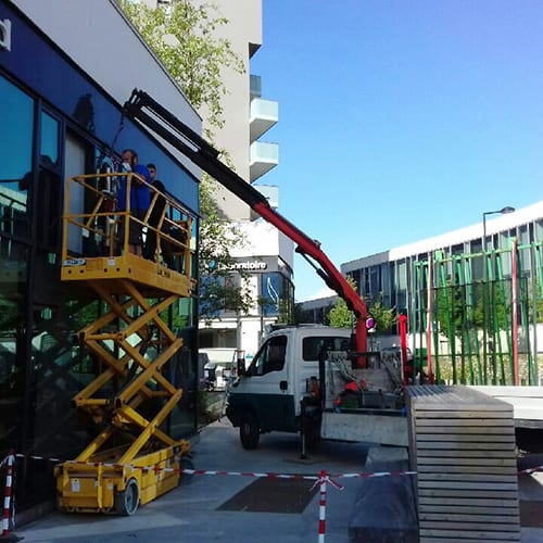 Levage et pose de produits en verre Aulnay-sous-Bois